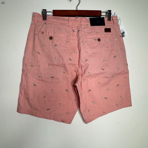 Jachs New York Stretch Chino Bleecker Short in Pink NWT Size 29 - Picture 3 of 6